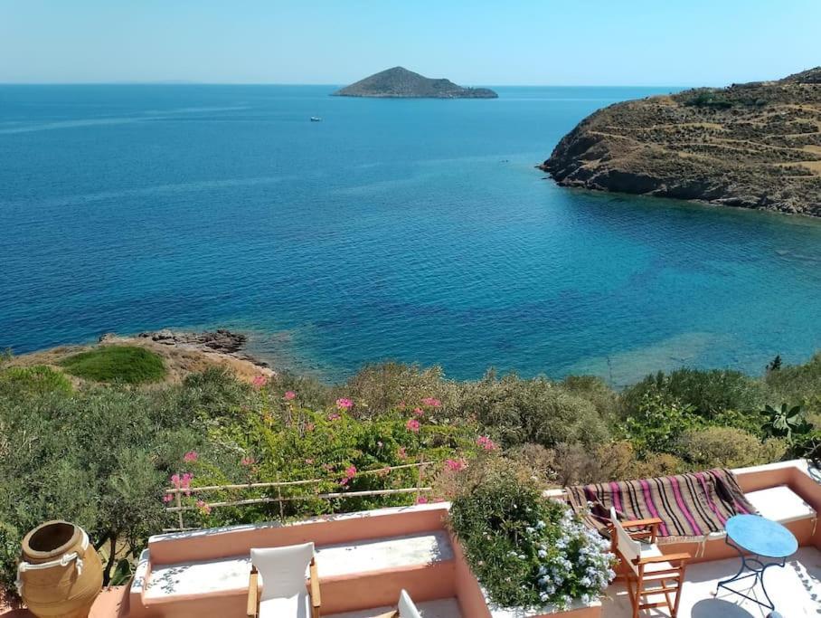 Casa Dei Melograni At Vourlidia Leros Villa Vromolithos Exteriör bild