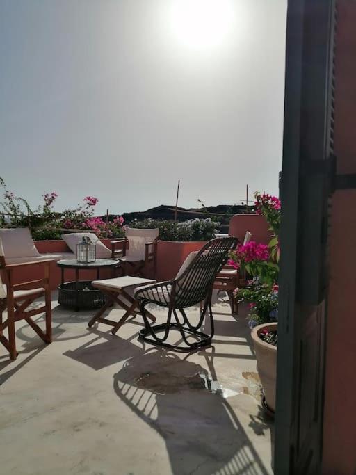 Casa Dei Melograni At Vourlidia Leros Villa Vromolithos Exteriör bild