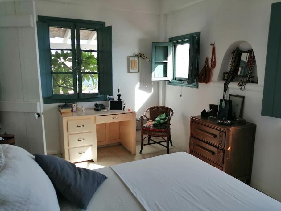 Casa Dei Melograni At Vourlidia Leros Villa Vromolithos Exteriör bild