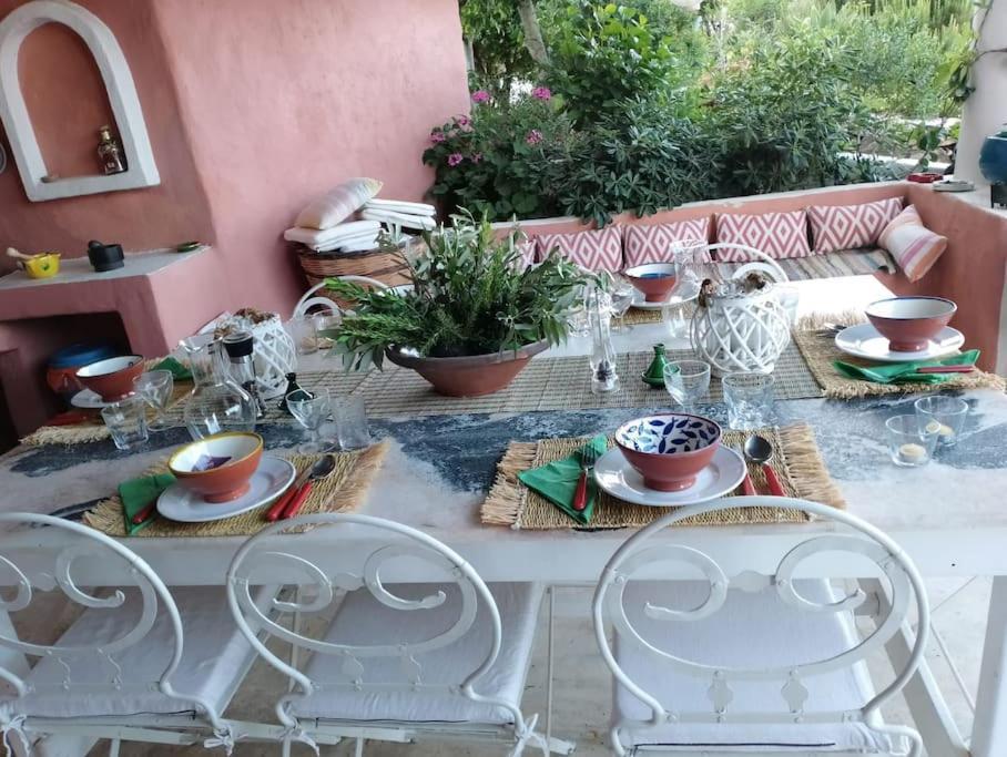Casa Dei Melograni At Vourlidia Leros Villa Vromolithos Exteriör bild