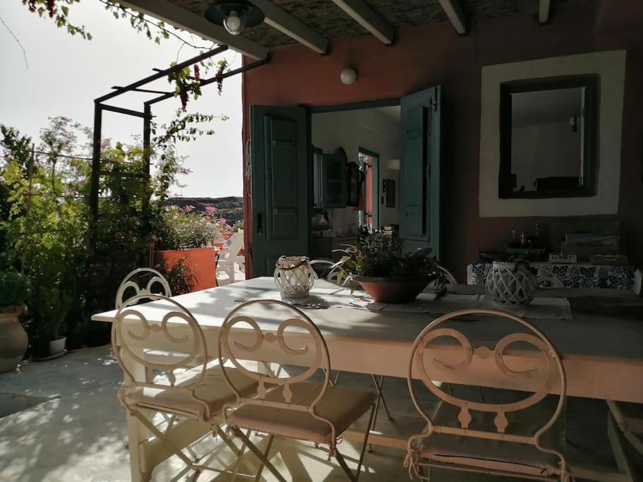 Casa Dei Melograni At Vourlidia Leros Villa Vromolithos Exteriör bild